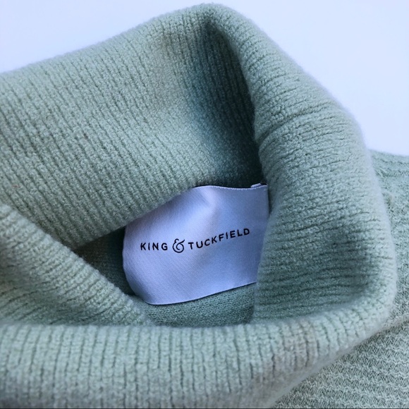 King&Tuckfield Mint Oversized Sweater - Picture 4 of 13